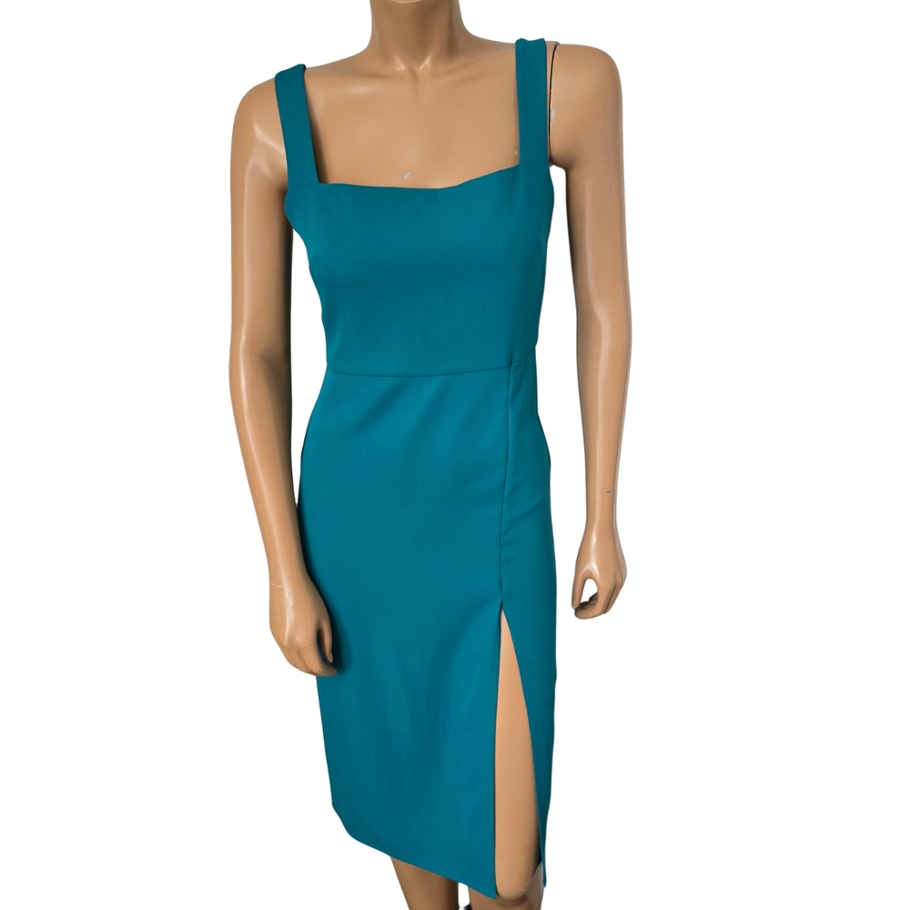 Babaton Sleeveless Midi Dress With Slit